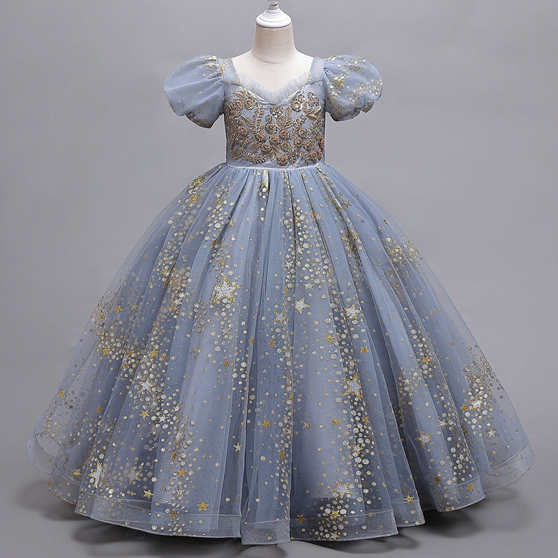 Girls Princess Tutu Party Dress