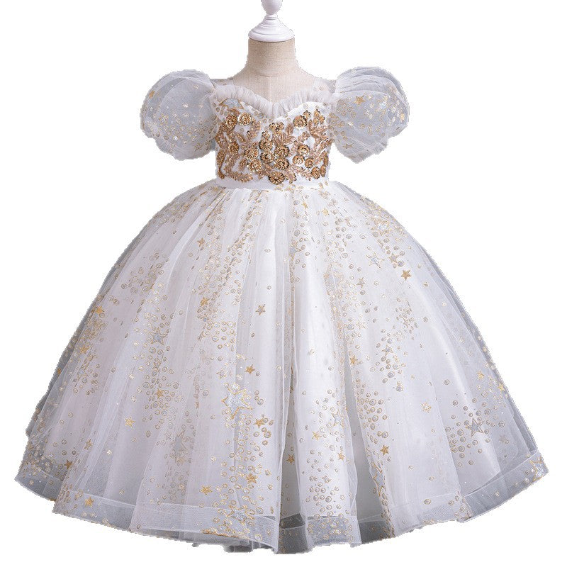 Girls Princess Tutu Party Dress