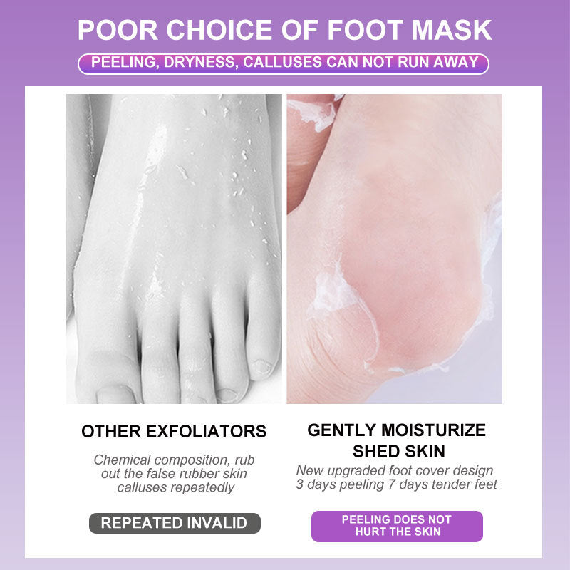 Lavender & Vitamin C Foot Peel Mask - 2 Pairs