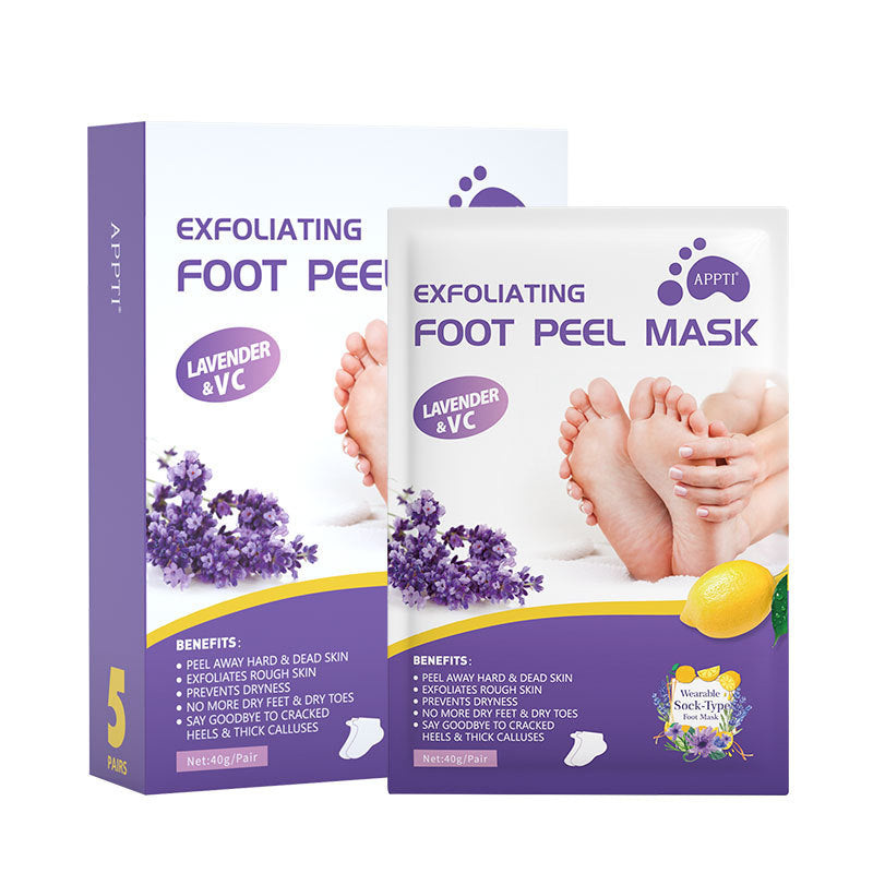 Lavender & Vitamin C Foot Peel Mask - 2 Pairs