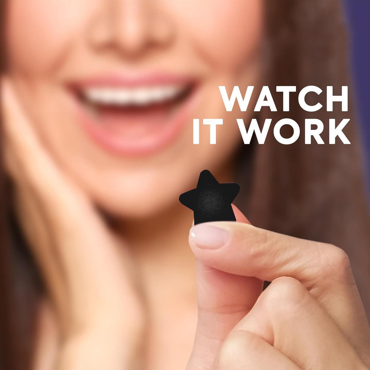 HITWORKER Black Star Hydrocolloid Patches - 200 or 400 Pieces