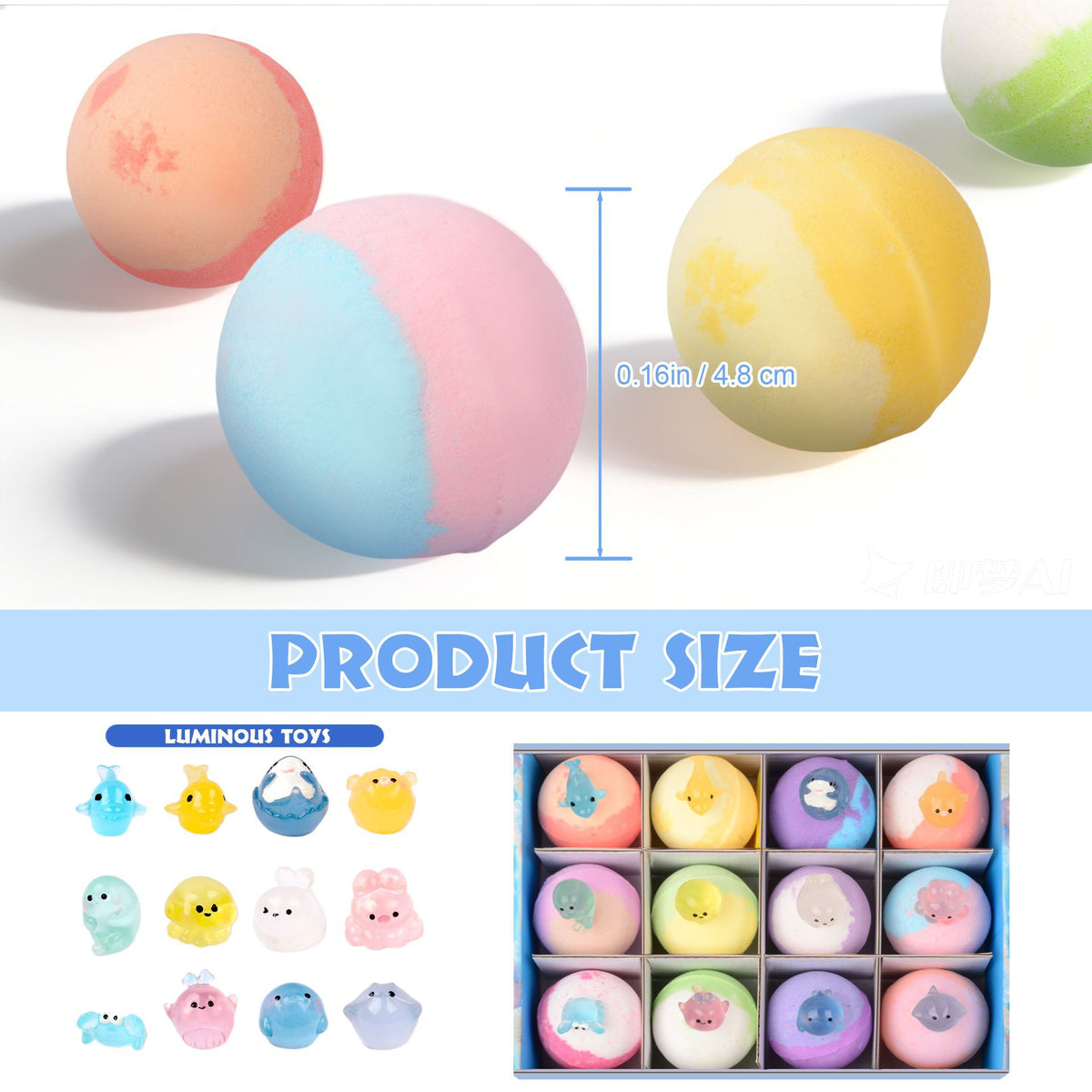Ocean Bath Bombs - 12 Pack