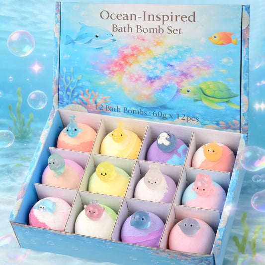 Ocean Bath Bombs - 12 Pack